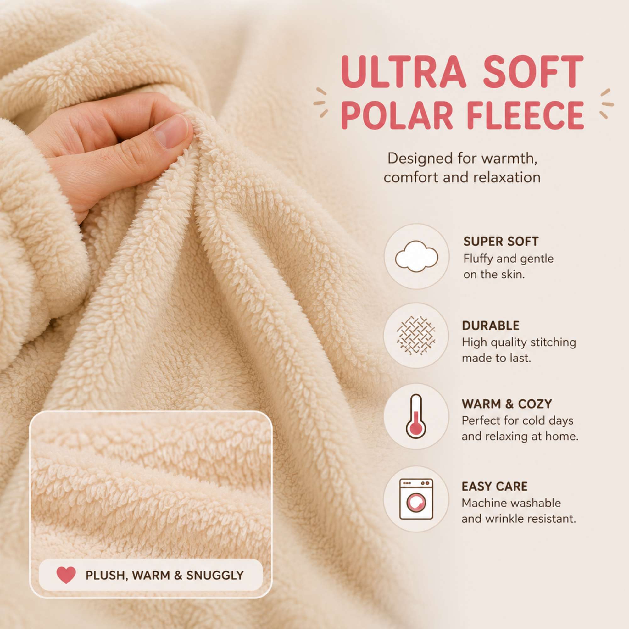 Bunny Cozy™ Hoodie Blanket
